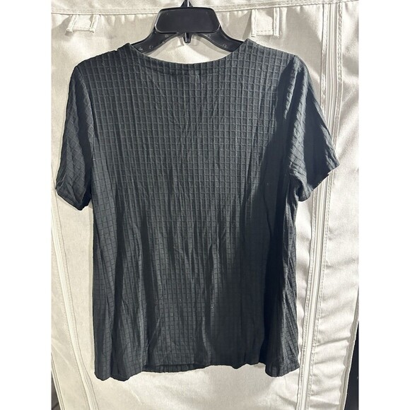 Bundle Of 2 J. Jill Wearever Collection Top Size MT Pink Black Waffle Textured‎ - Picture 6 of 10